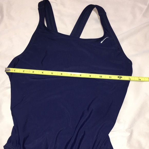Nike 34 Women’s 8 Swimsuit One piece Navy - Picture 15 of 16